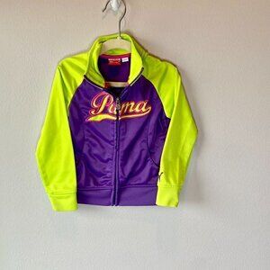 Puma Purple Athletic Zipper Jacket 4
